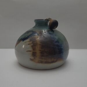 Art Pottery Oil Lamp
